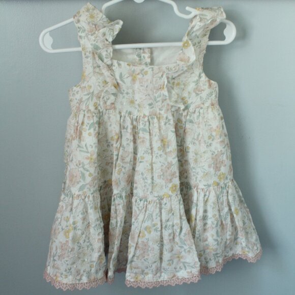 Shabby Chic Size 12M Floral Dress - Picture 3 of 4